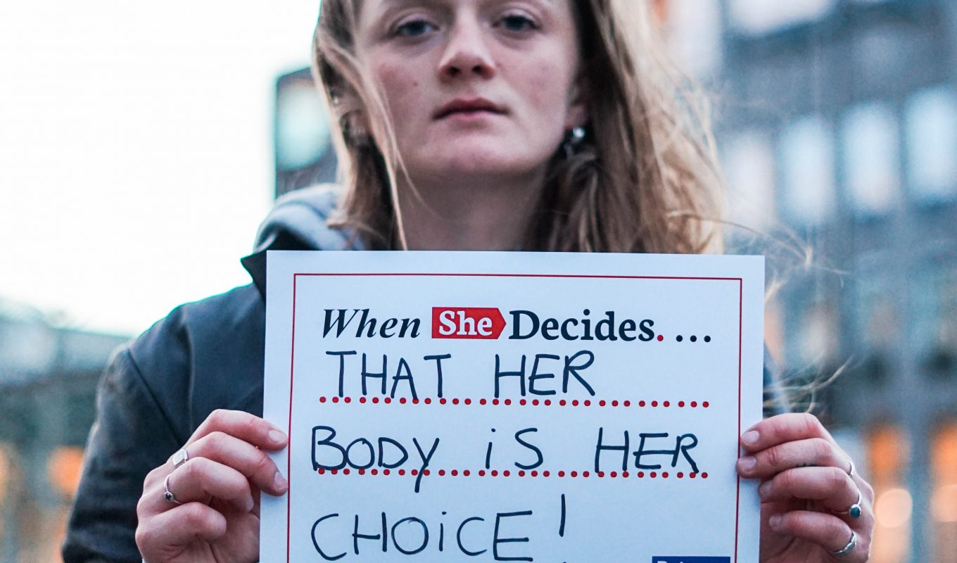 That her body is her choice!