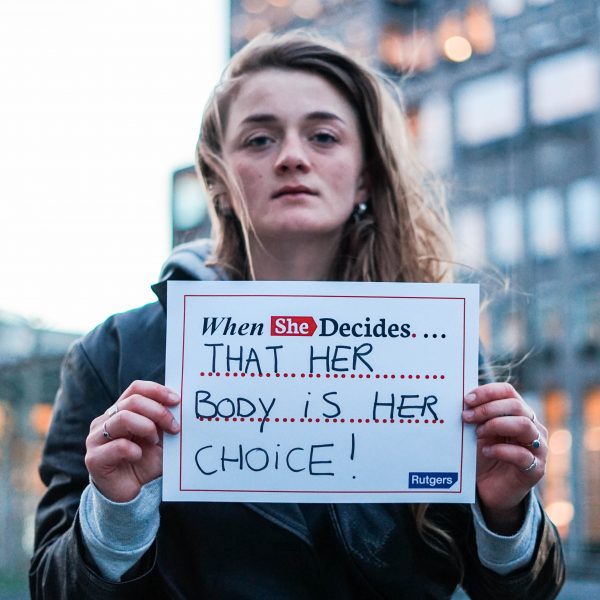 That her body is her choice!